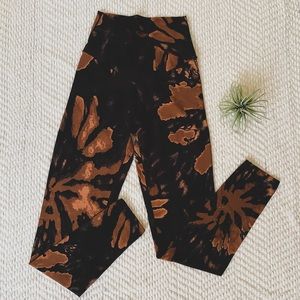 aerie • Real Me Black Tie Dye Leggings